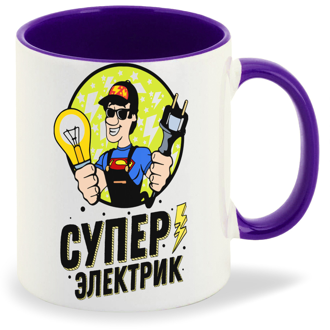 

Кружка CoolPodarok Профессия. Крутой электрик, Профессия. Крутой электрик