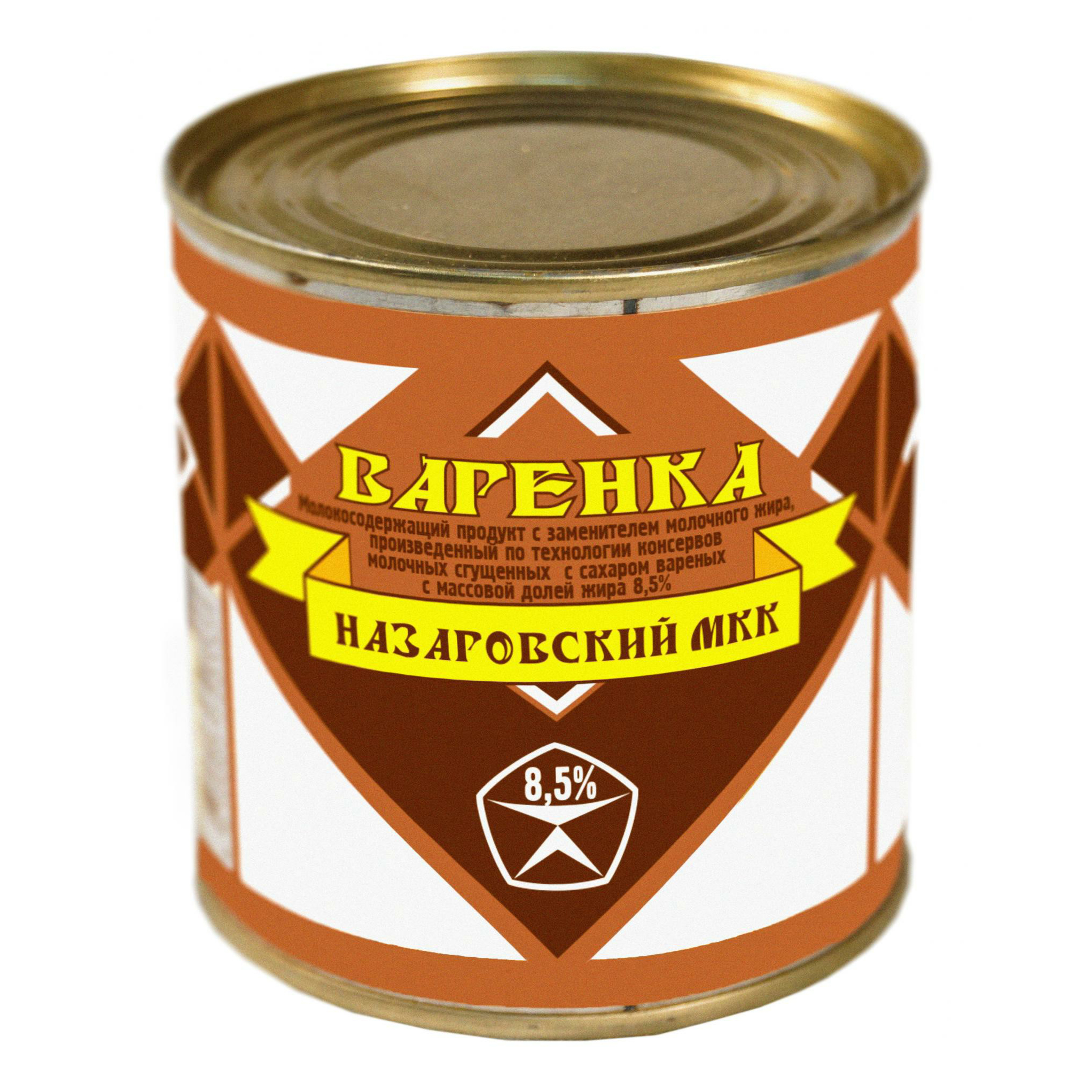 

Сгущенный молокосодержащий продукт Назаровский МКК Варенка с сахаром 8,5% СЗМЖ 360 г