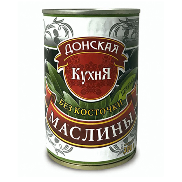 

Маслины Донская Кухня без косточки 300 г