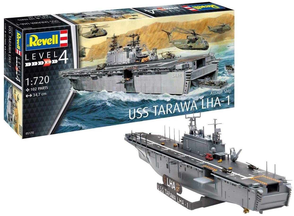 

Сборная модель Универсальный десантный корабль типа Тарава LHA-1