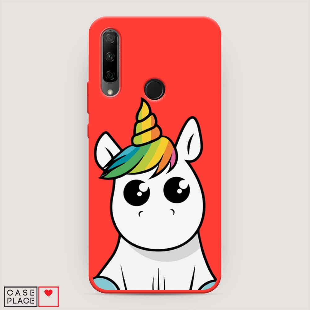 

Матовый силиконовый чехол "Звездочки графика белая" на Honor 7X, Звездочки графика белая