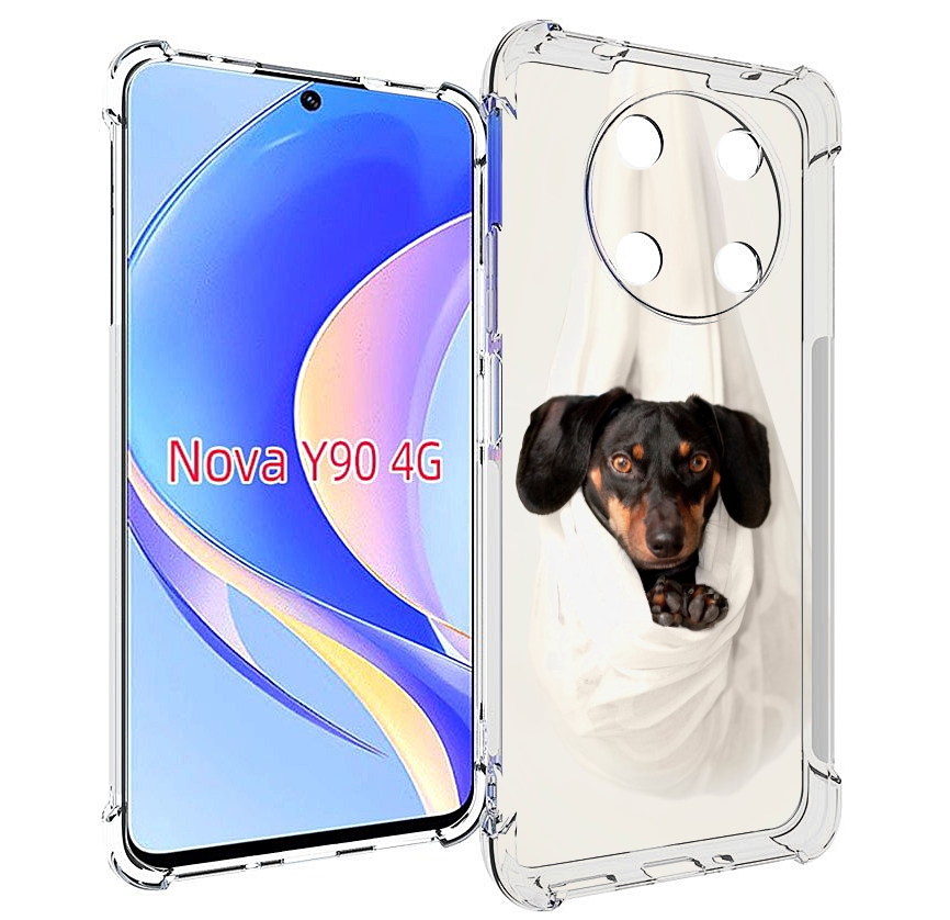 

Чехол MyPads такса собака для Huawei Nova Y90 (CTR-LX1) / Enjoy 50 Pro, Tocco