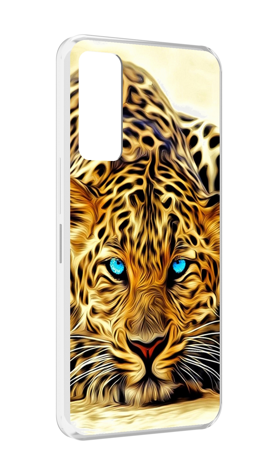 

Чехол MyPads Голубоглазый-гепард для TCL 30 / TCL 30 5G / TCL 30+ plus, Прозрачный, Tocco