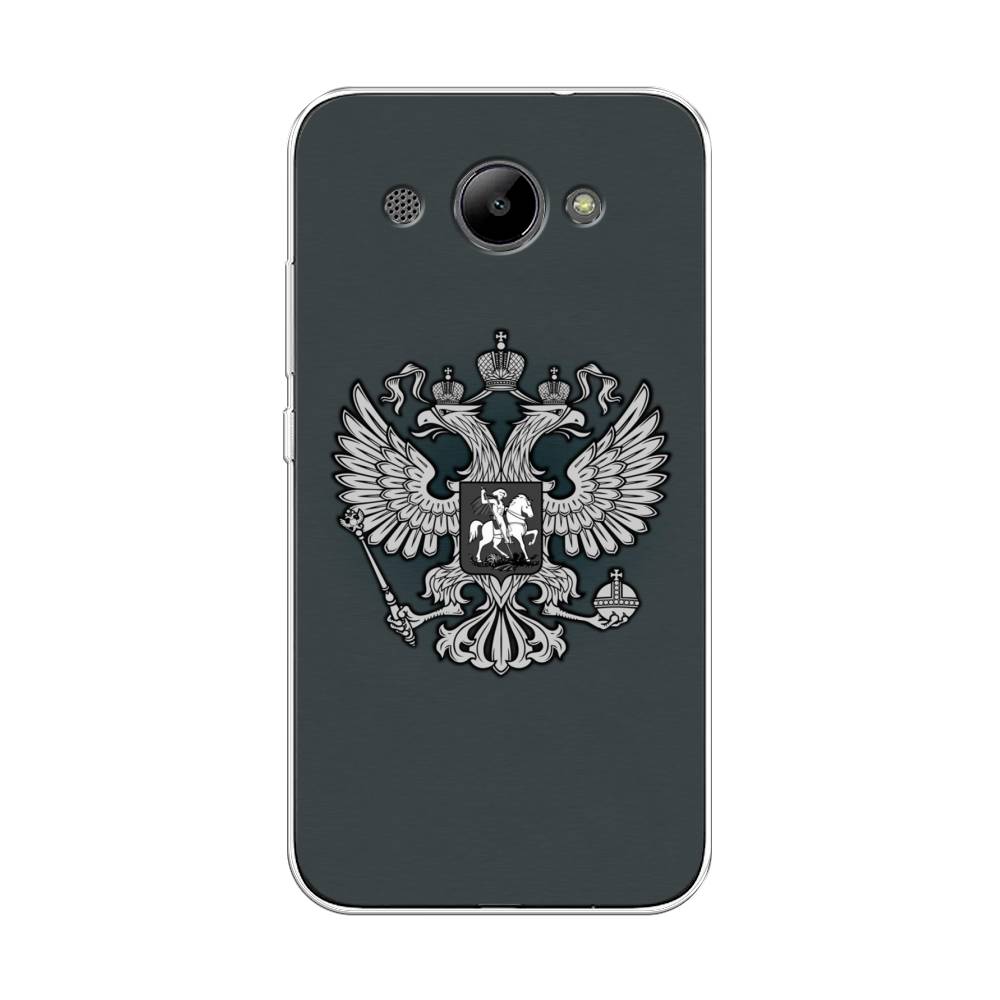 

Чехол Awog "Герб России серый" для Huawei Y3 2017, 62650-5