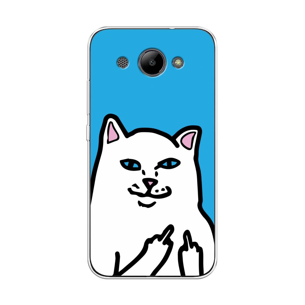 

Чехол Awog "Кот жесть" для Huawei Y3 2017, 62650-9