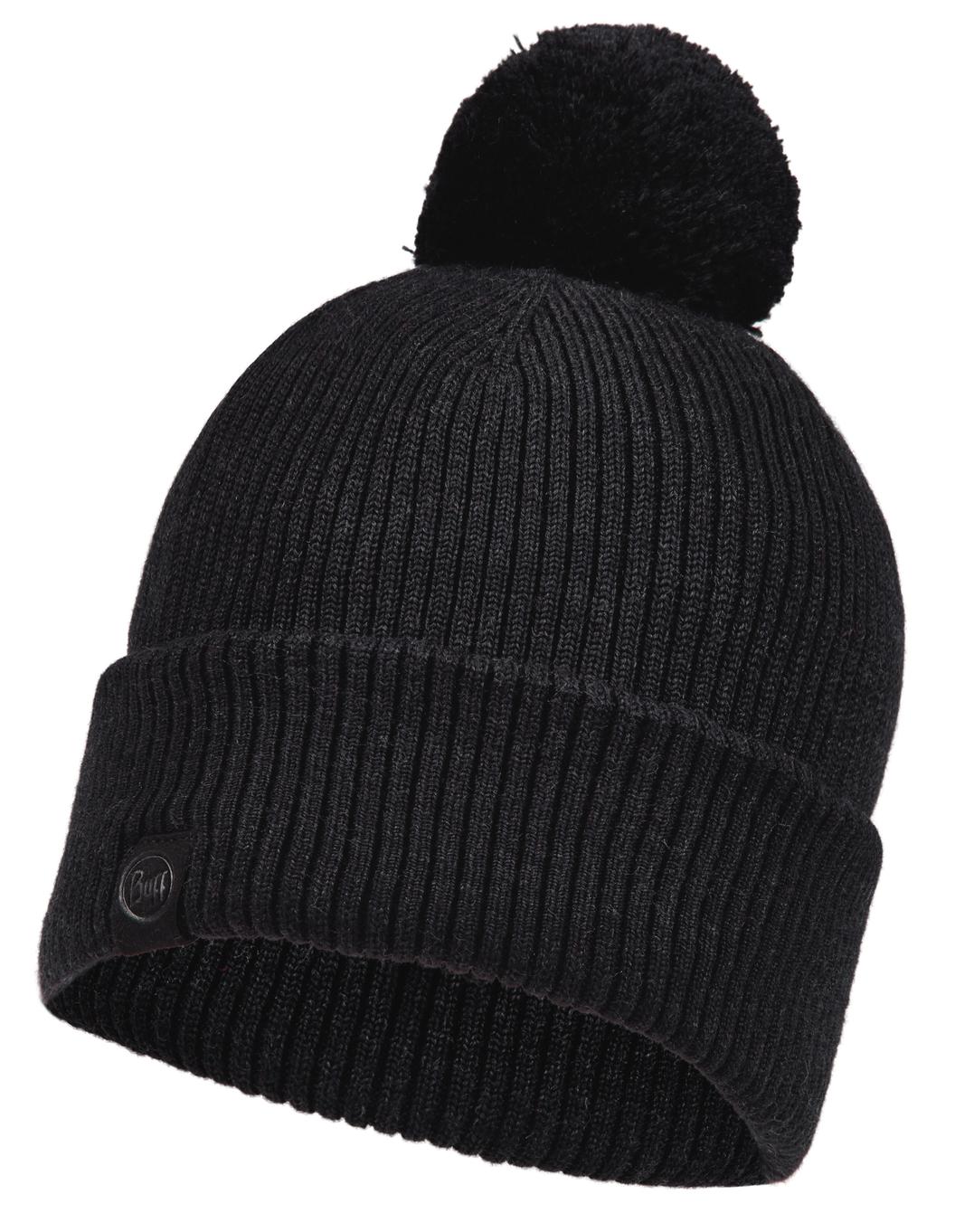 

Шапка Buff Knitted Hat Tim Graphite, Черный