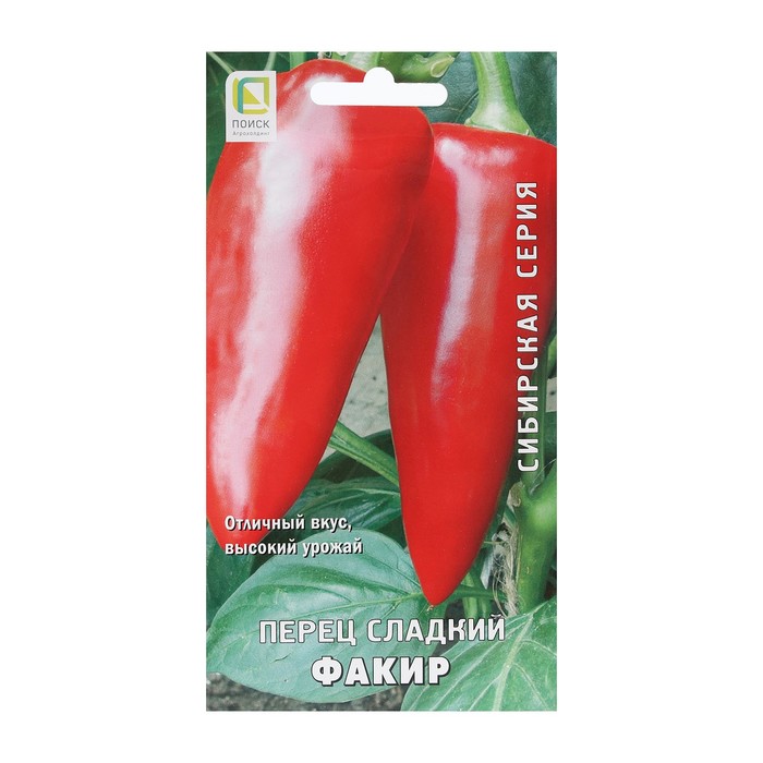 

Семена перец сладкий Факир Поиск 4 уп.