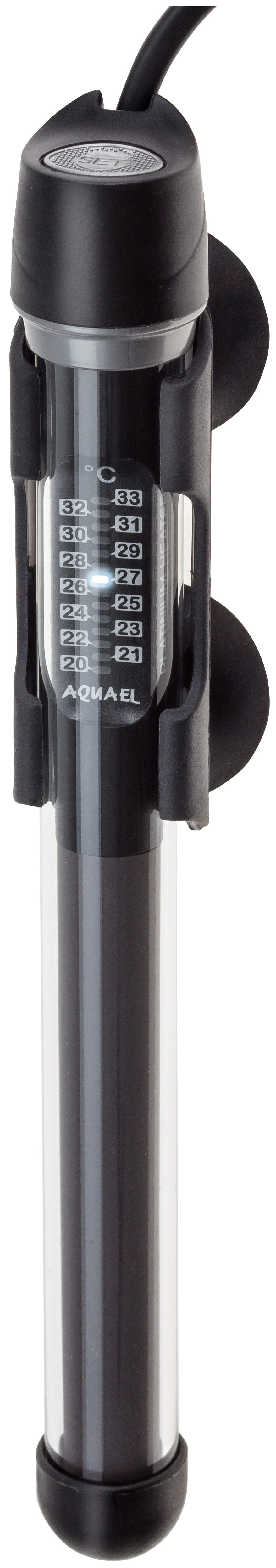 Нагреватель для аквариума Aquael Platinium Heater стеклянный, регулируемый 75 Вт 35-75 л