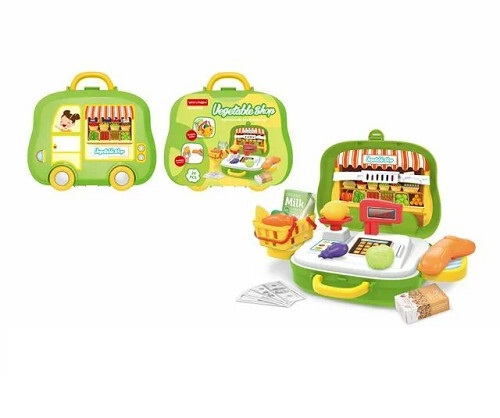 

Игровой модуль "Моя кухня. Кухня на колесиках", с продуктами, 27х21 см