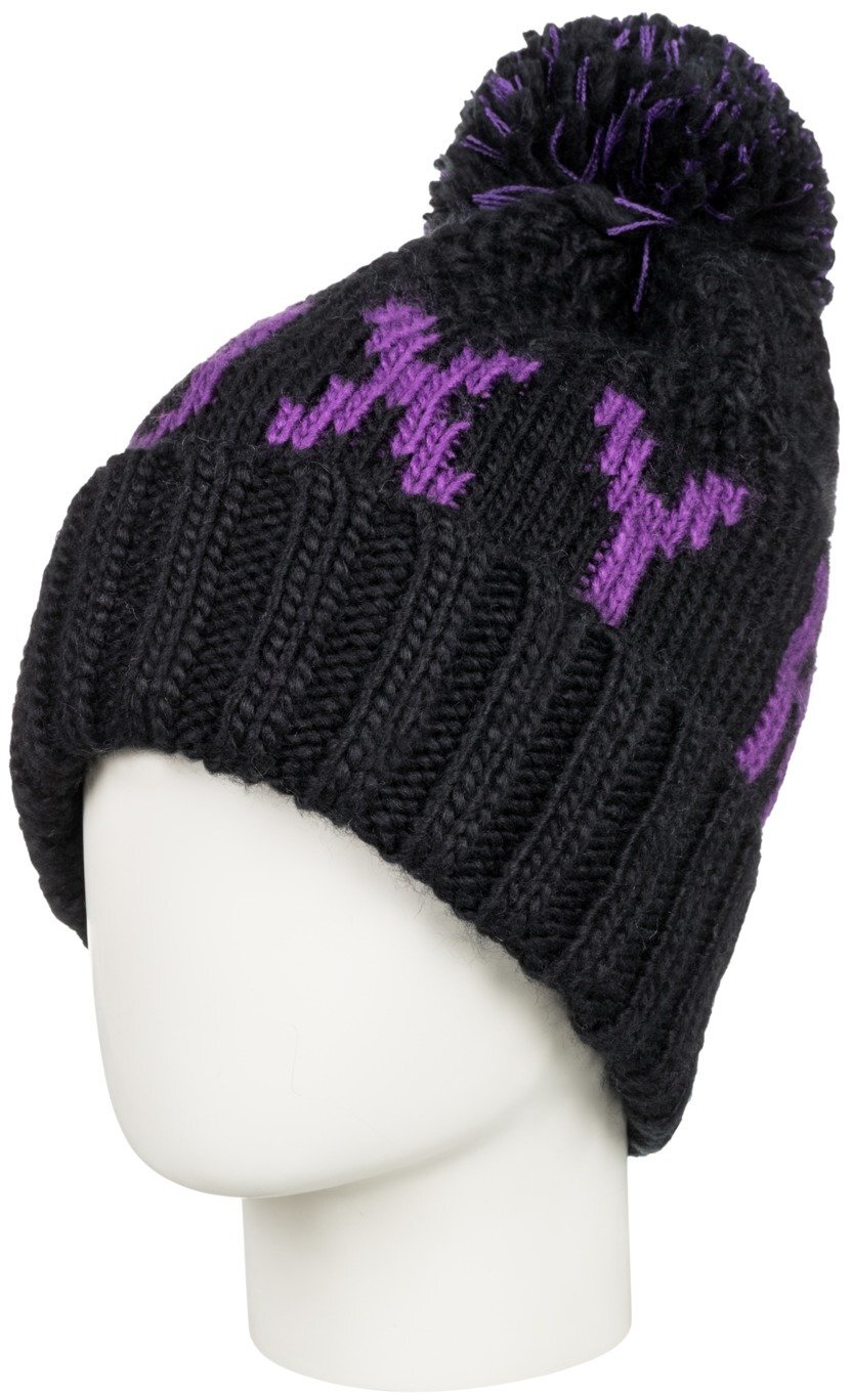 

Шапка женская Roxy Tonicbeanie черный, one size, Tonicbeanie