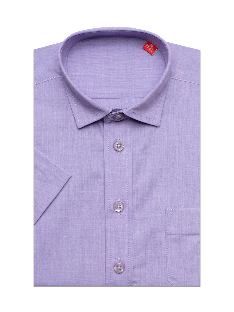 Рубашка детская Imperator Violet-к, цвет сиреневый меланж, размер 98 бисер стекло 8 0 матовый полупрозрачный меланж розово сиреневый 10 гр