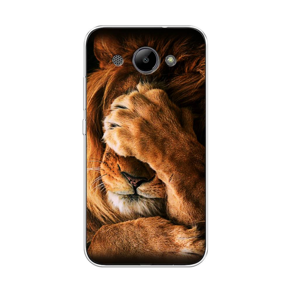 

Чехол Awog "Львиный стыд" для Huawei Y3 2017, 62650-1