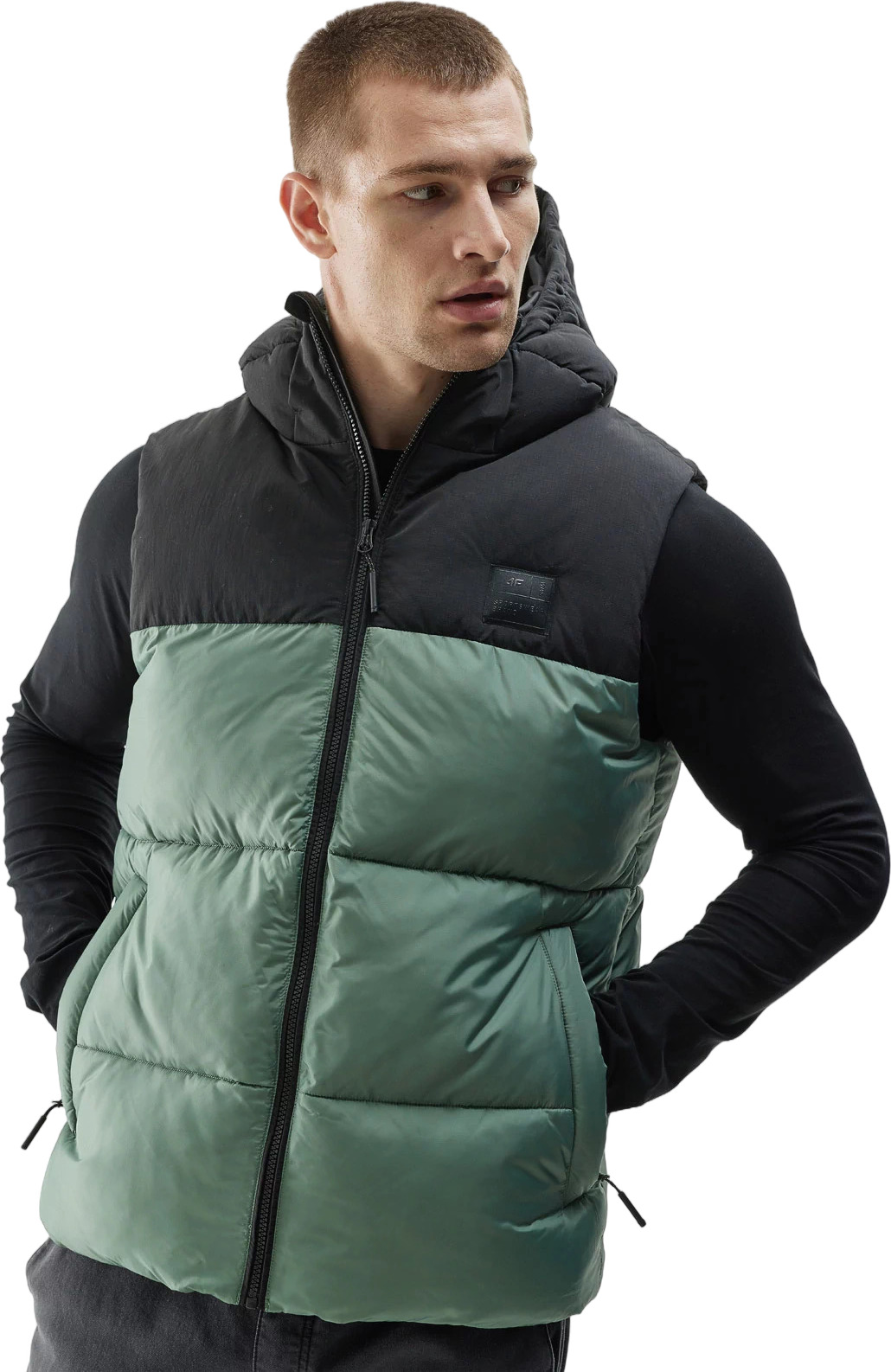 Утепленный жилет мужской 4F Vest M064 зеленый 2XL