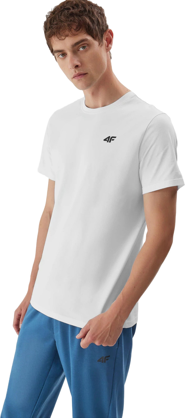 Футболка мужская 4F Tshirt M0876 белая XL 1499₽