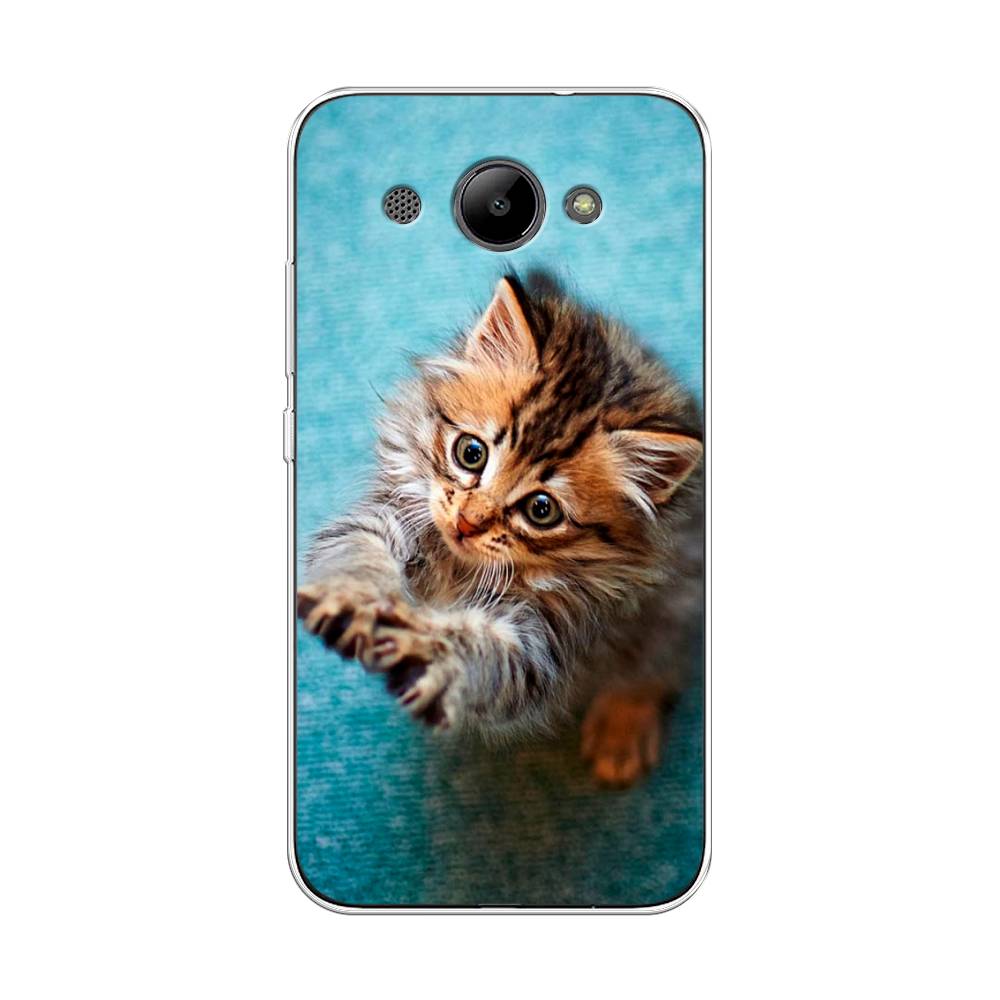 

Чехол Awog "Котенок просит есть" для Huawei Y3 2017, 62650-2