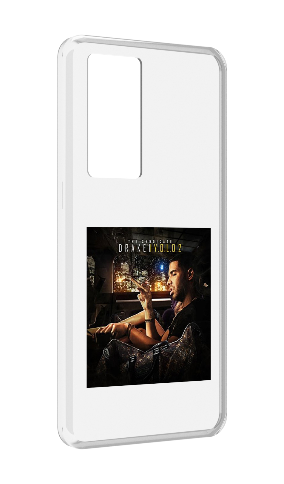 

Чехол MyPads Drake - You Only Live Once 2 для Realme GT Master Explorer Edition, Прозрачный, Tocco
