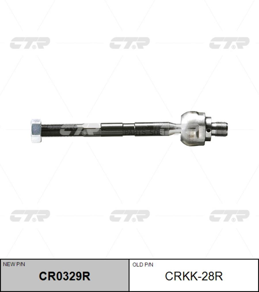 

CR0329R_тяга рулевая правая замена CRKK-28R KIA Pride/Rio 05>