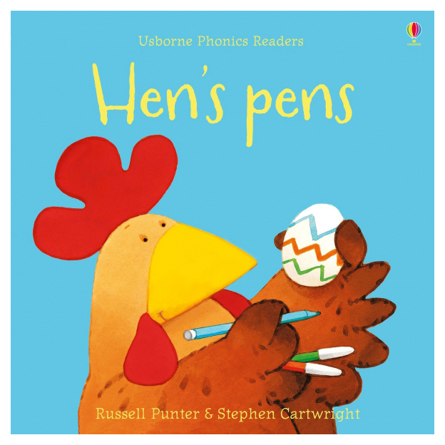 

Usborne Phonics Readers Hen's Pens