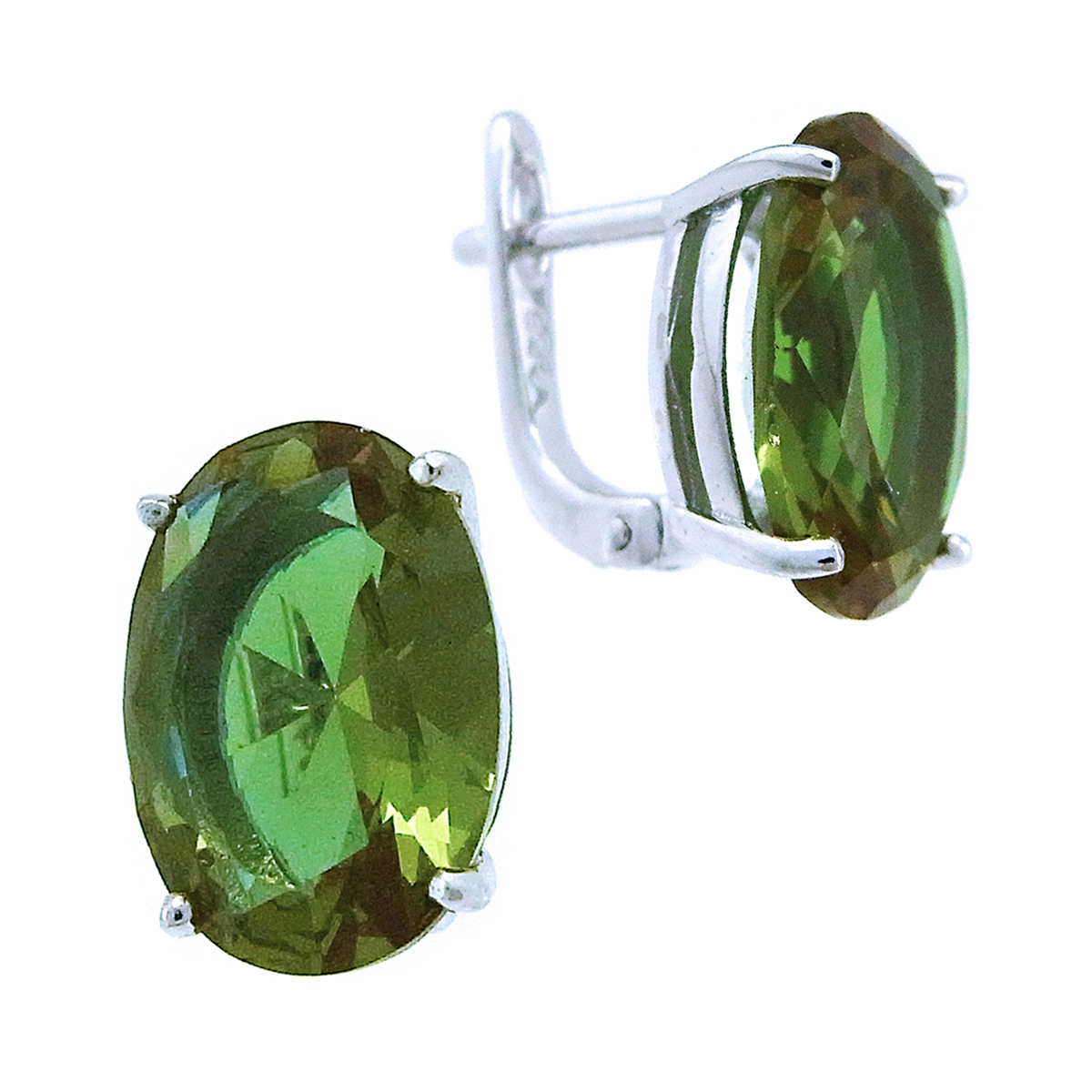 

Серьги женские из серебра Balex Jewellery 2405937777, султанит