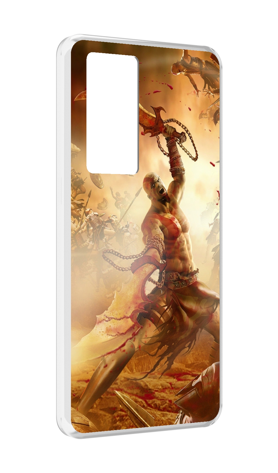 

Чехол MyPads God Of War III для Realme GT Master Explorer Edition, Прозрачный, Tocco