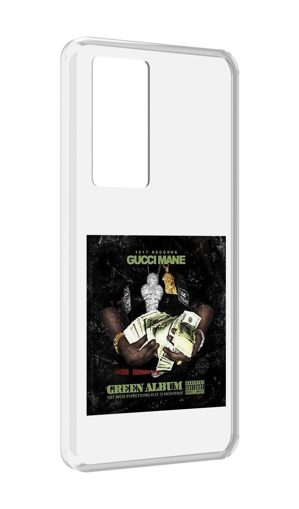 

Чехол MyPads Gucci Mane & Migos - The Green Album для Realme GT Master Explorer Edition, Прозрачный, Tocco