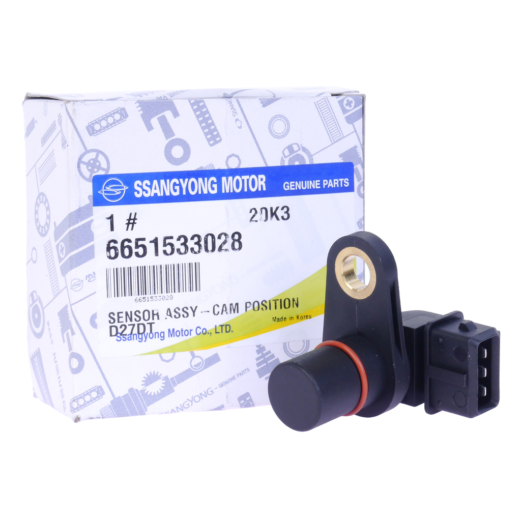 

Датчик положения распредвала SSANGYONG Actyon (06-),Kyron (05-),Actyon Sport,Rexton(03-) (, 6651533028