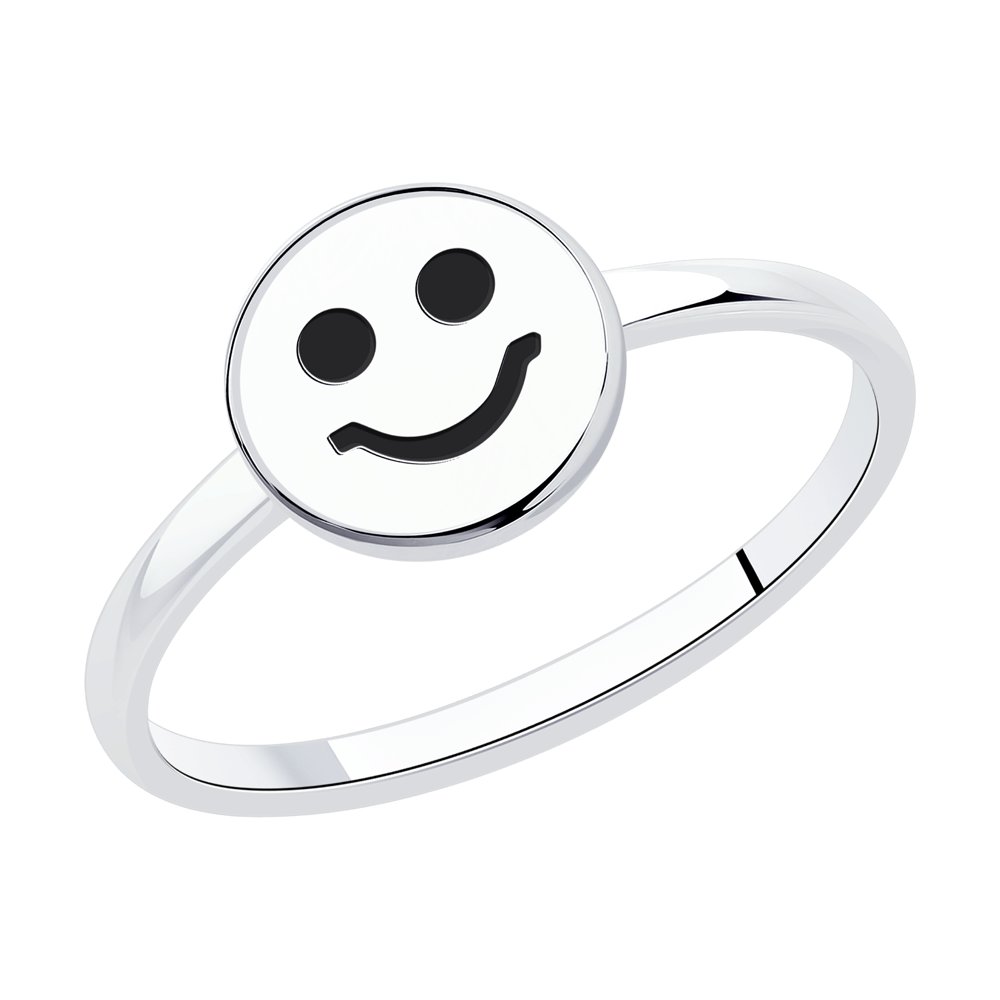 

Кольцо из серебра с эмалью р.16 SOKOLOV 94013464, 94013464