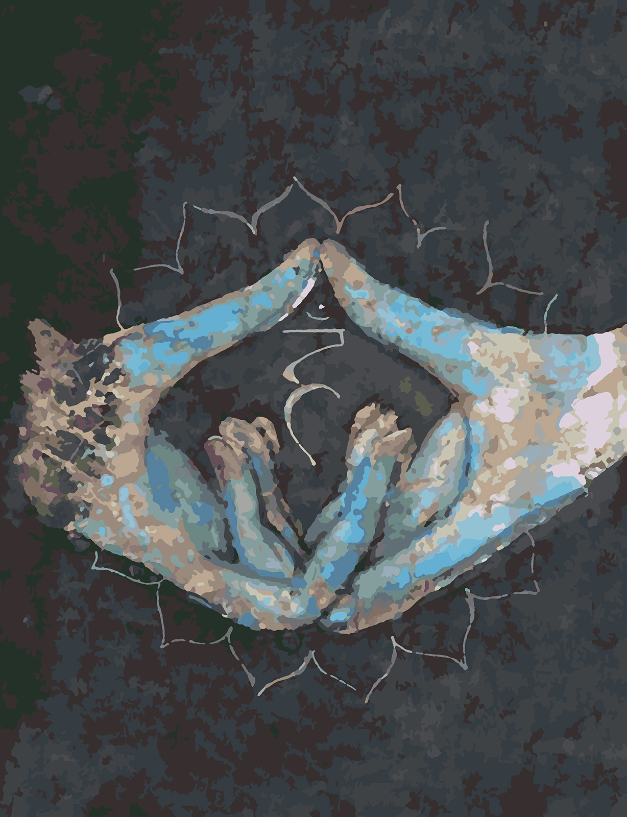 

Картина по номерам Красиво Красим Руки 50х80см, Руки