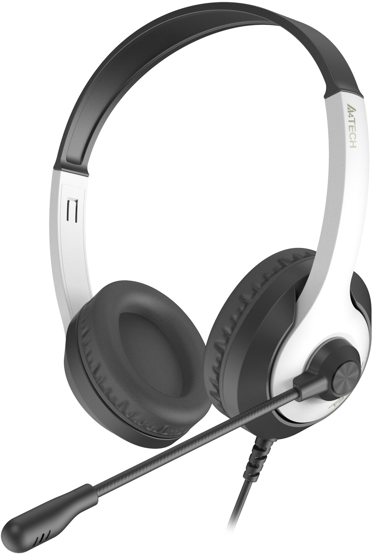 

Наушники с микрофоном A4Tech Fstyler FH100U белый/черный 2м накладные USB оголовье (FH100U