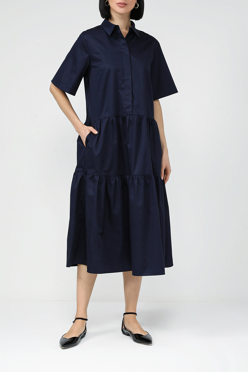 

Платье женское SABRINA SCALA SS24045258CD синее L, Синий, SS24045258CD