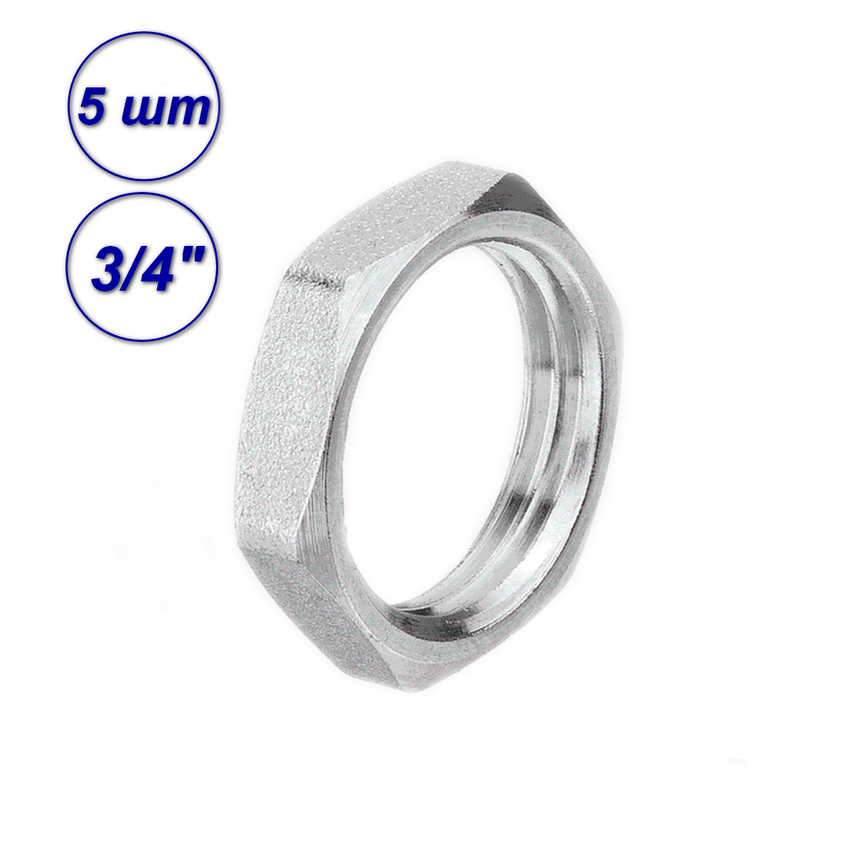 

Контргайка AQUALINK 3/4"вн (5шт) 02483-SB-k, Серый, 02481