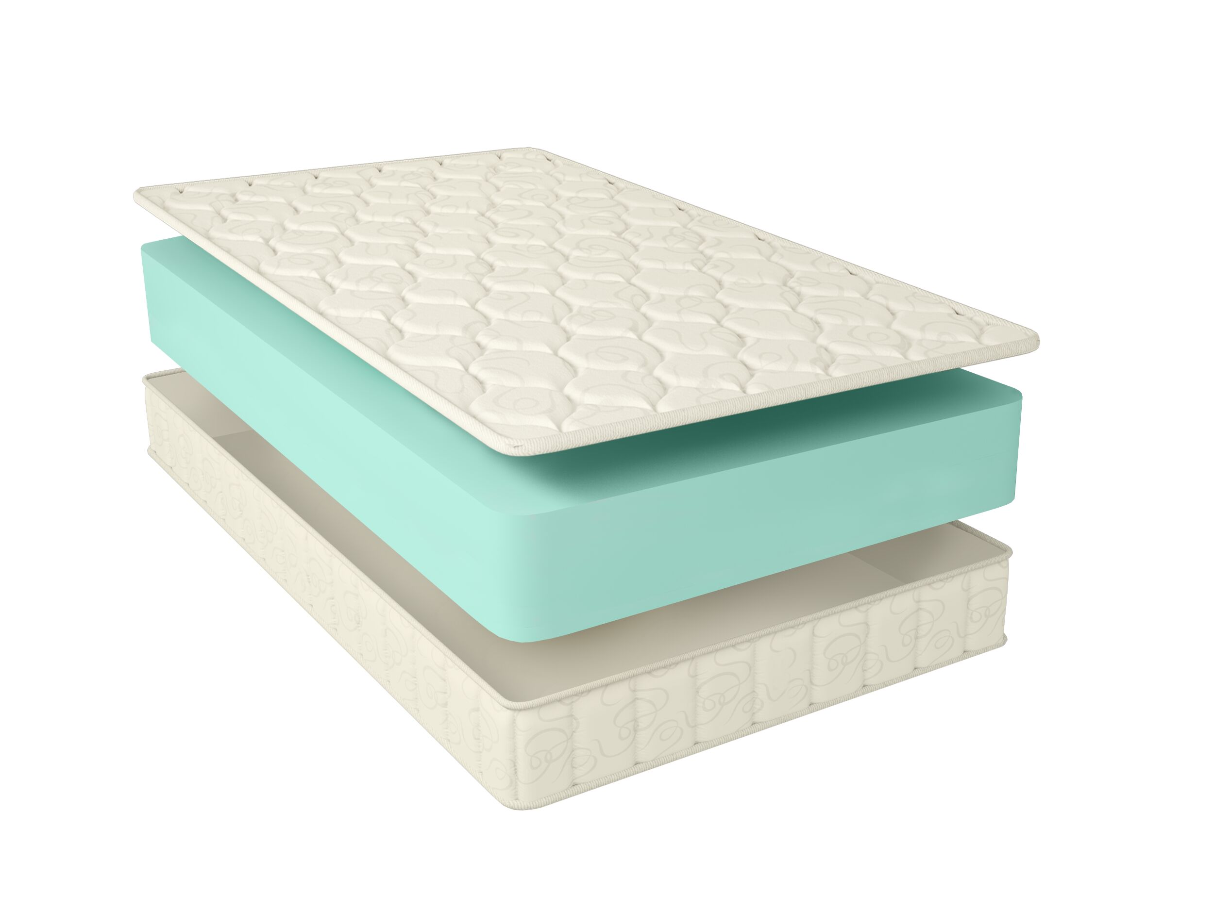 

Матрас Benartti Roll Max 135х186, Бежевый;белый;серый;серебристый, Roll Max