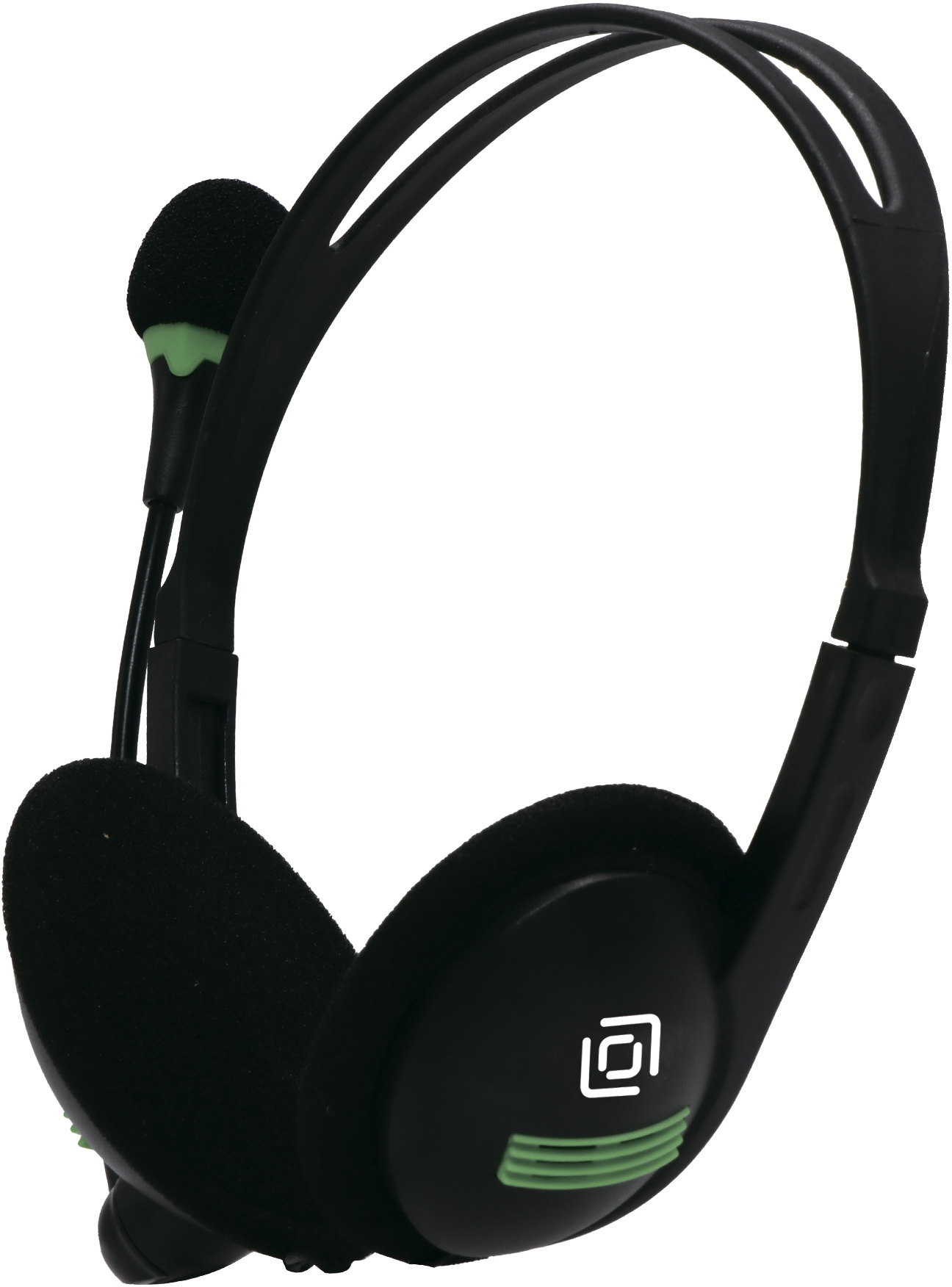 

Наушники с микрофоном Оклик HS-M100 черный 1.8м накладные оголовье (1532004)