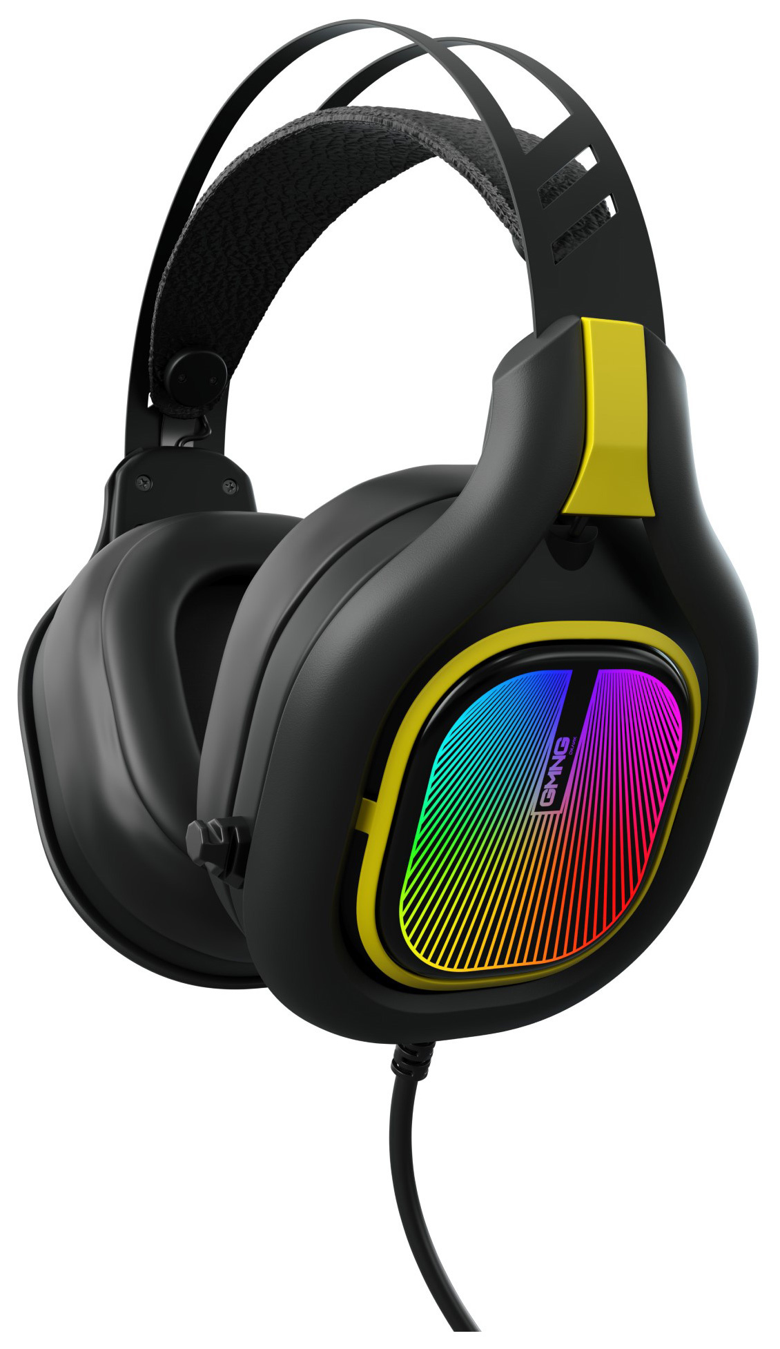 

Наушники с микрофоном Оклик GMNG HS-L630G черный/желтый 2.2м мониторные оголовье (1533561)