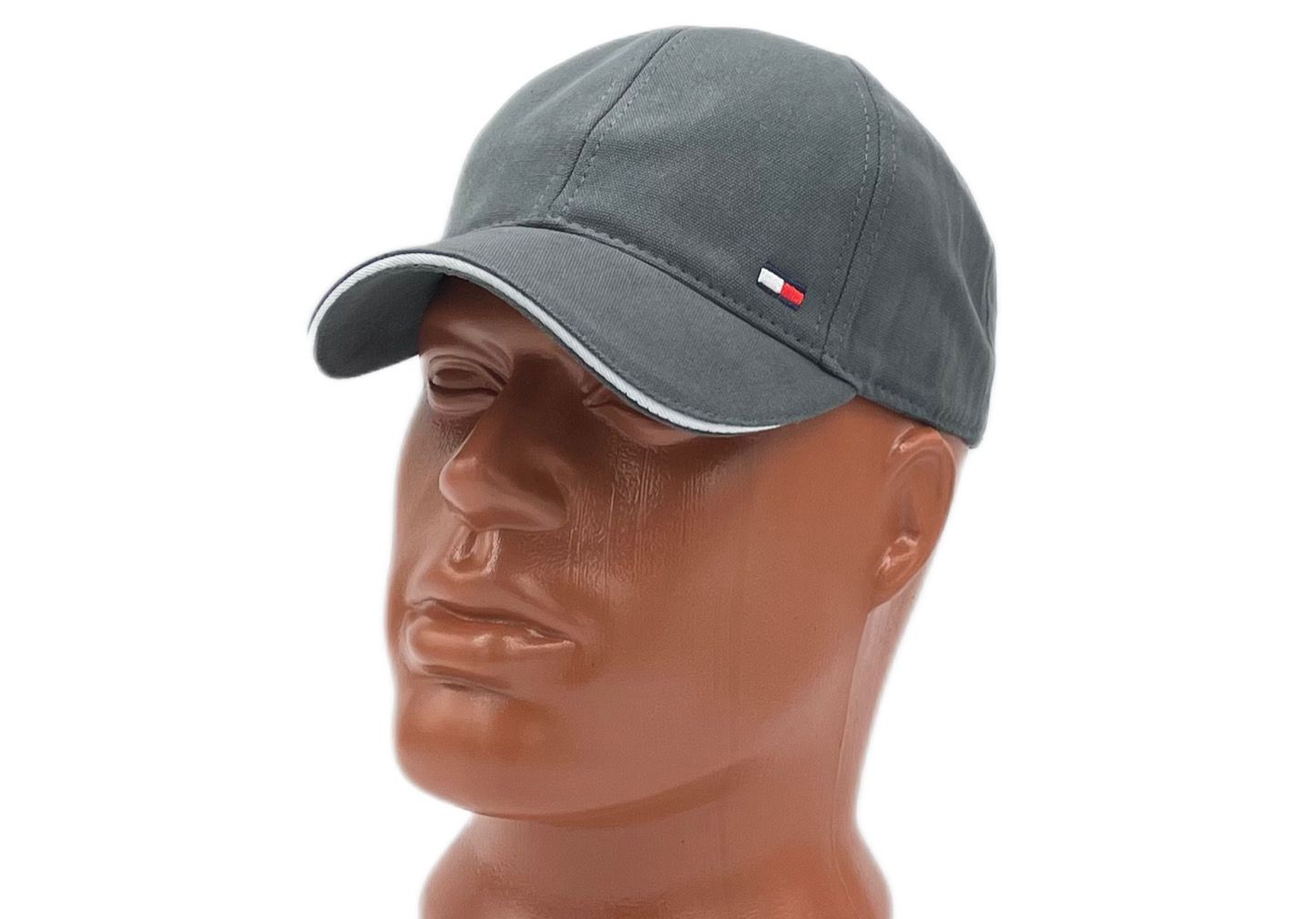 

Бейсболка мужская Tommy Hilfiger 191 серая, р, Серый, 191