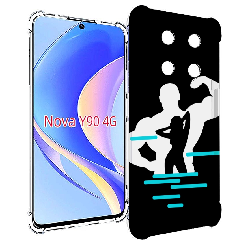 

Чехол MyPads фитнес-тренировка для Huawei Nova Y90 (CTR-LX1) / Enjoy 50 Pro, Tocco