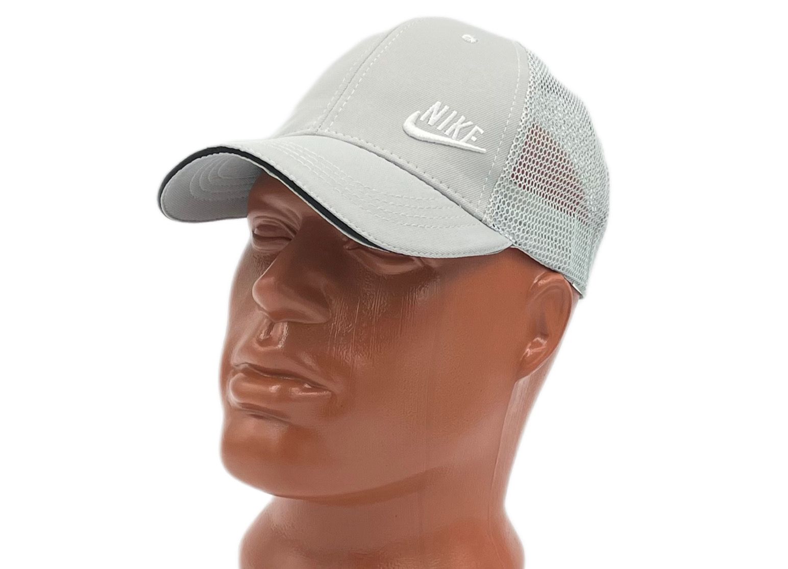 

Бейсболка мужская Nike 209 светло-серая, р, Серый, 209