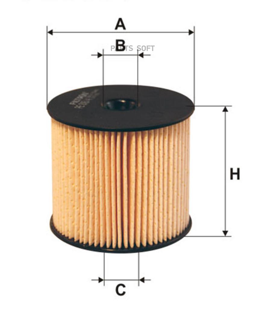 

Фильтр топливный Filtron PE8164