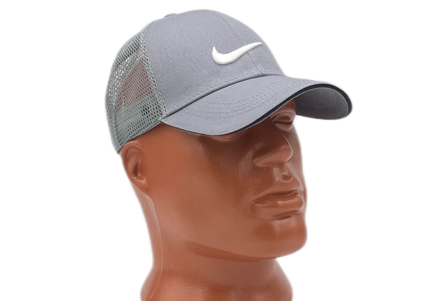 

Бейсболка мужская Nike 218 светло-серая, р, Серый, 218