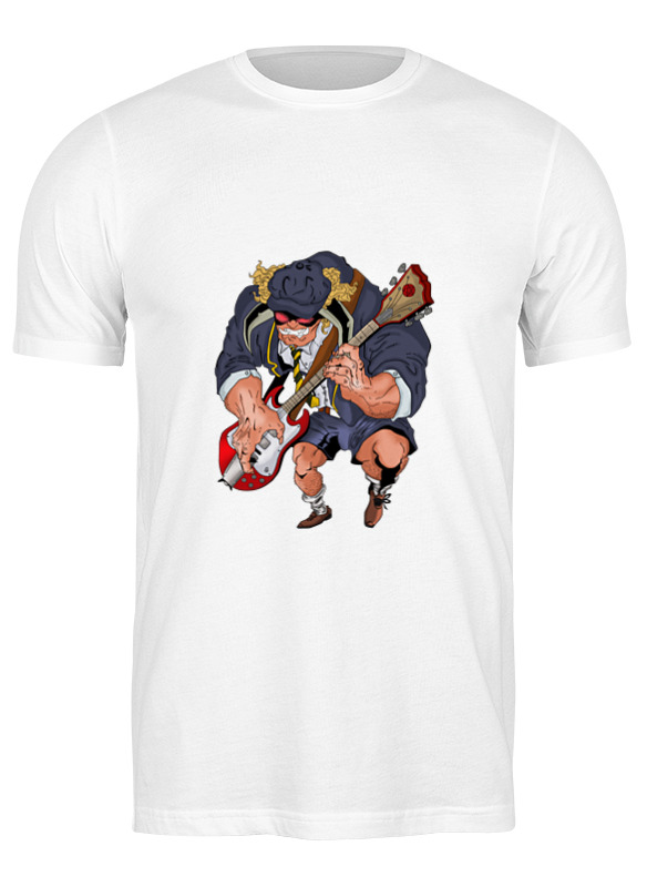 

Футболка мужская Printio Ac/dc - angus mckinnon young белая 3XL, Ac/dc - angus mckinnon young