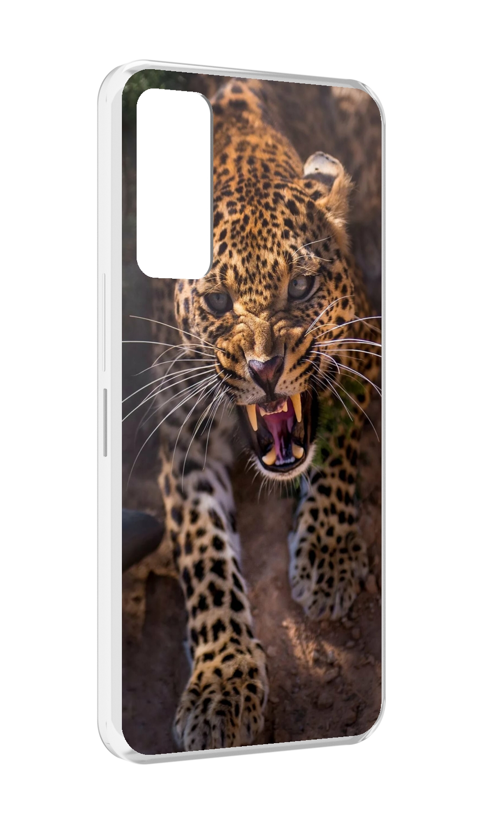 

Чехол MyPads Злой-гепард для TCL 30 / TCL 30 5G / TCL 30+ plus, Прозрачный, Tocco