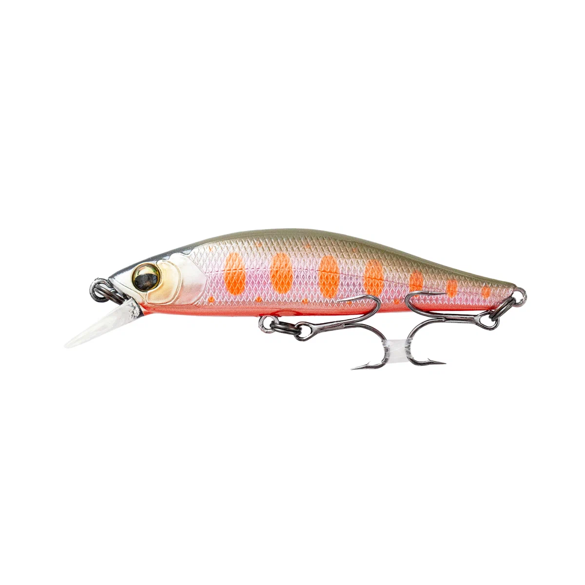 

Воблер Daiwa Silver Creek Minnow 61S ORANGE YAMAME, Серебристый, 0741