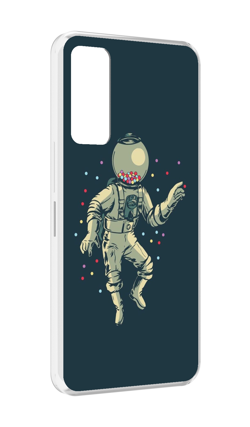 

Чехол MyPads Космонавт для TCL 30 / TCL 30 5G / TCL 30+ plus, Прозрачный, Tocco