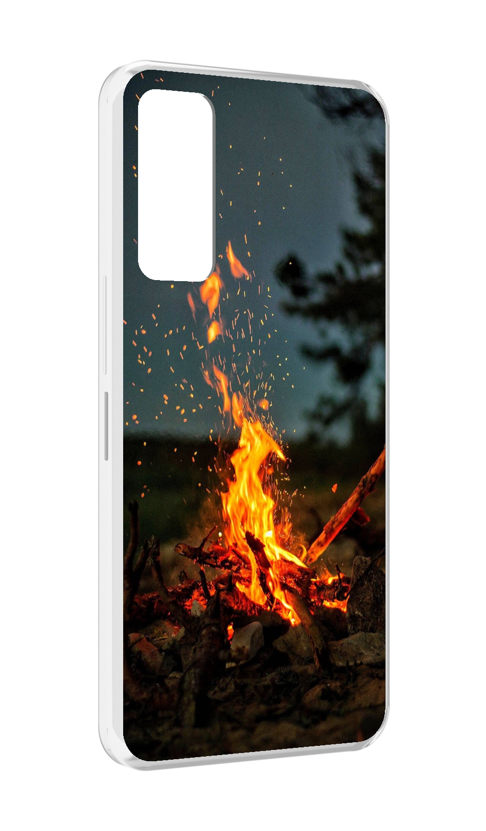 

Чехол MyPads Костер-ночное-небо для TCL 30 / TCL 30 5G / TCL 30+ plus, Прозрачный, Tocco