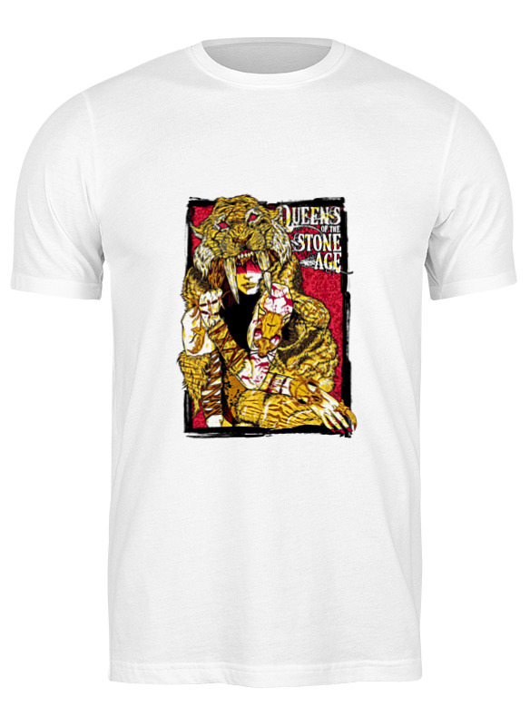 

Футболка мужская Printio Queens of the stone age белая 3XL, Белый, Queens of the stone age