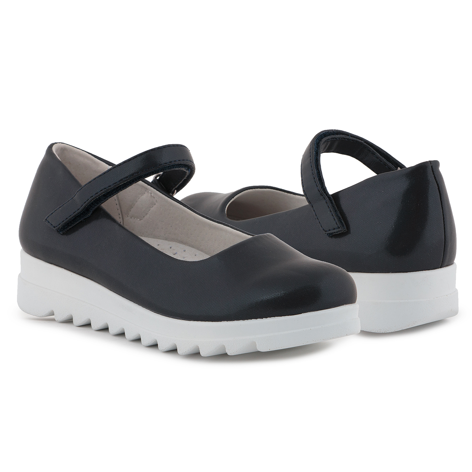 фото Туфли для детей kidix jlfw20-13 navy синий 31