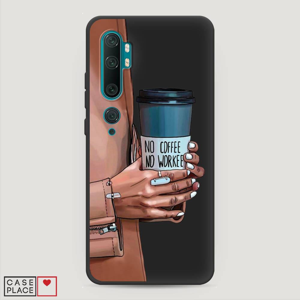 

Чехол Awog на Xiaomi Mi Note 10/Mi Note 10 Pro "No coffee", Разноцветный, 37352-1