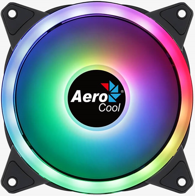 

Корпусной вентилятор Aerocool Duo 12 ARGB (120мм, 19.7dB, 1000rpm, 6-pin, подсветка) RTL, Aerocool Duo 12 ARGB