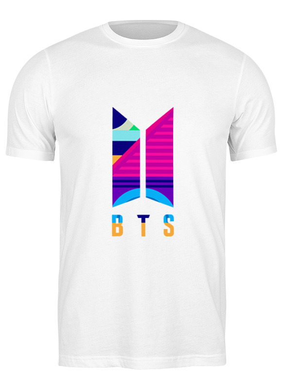 

Футболка мужская Printio Bts белая 3XL, Белый, Bts