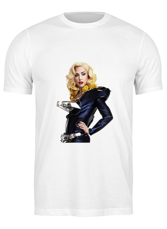 

Футболка мужская Printio Lady gaga the best белая 2XL, Белый, Lady gaga the best